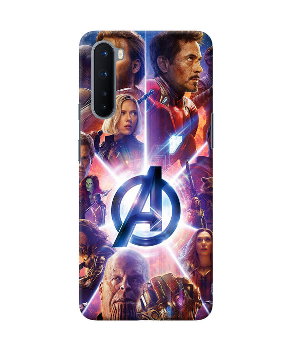 Avengers Poster Oneplus Nord Back Cover