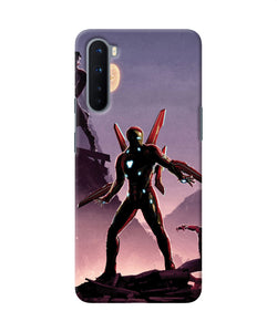 Ironman On Planet Oneplus Nord Back Cover