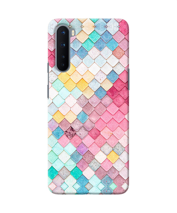 Colorful Fish Skin Oneplus Nord Back Cover