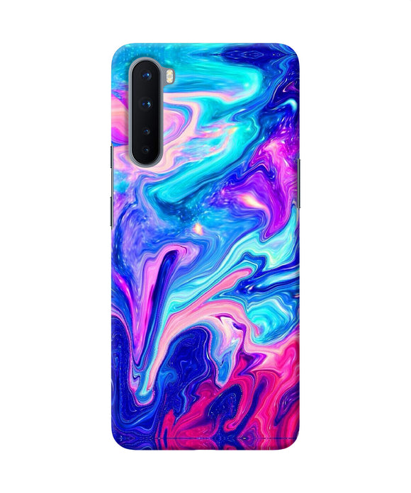 Abstract Colorful Water Oneplus Nord Back Cover