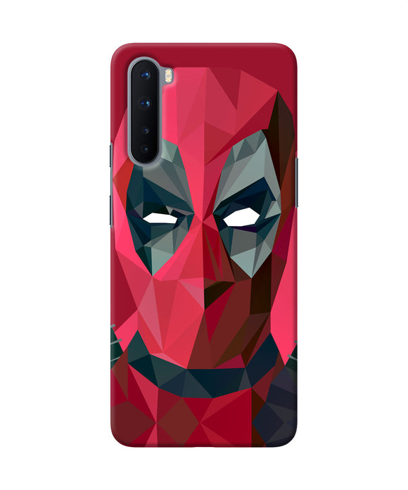 Abstract Deadpool Full Mask Oneplus Nord Back Cover