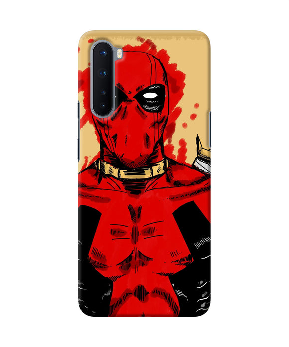 Blooded Deadpool Oneplus Nord Back Cover