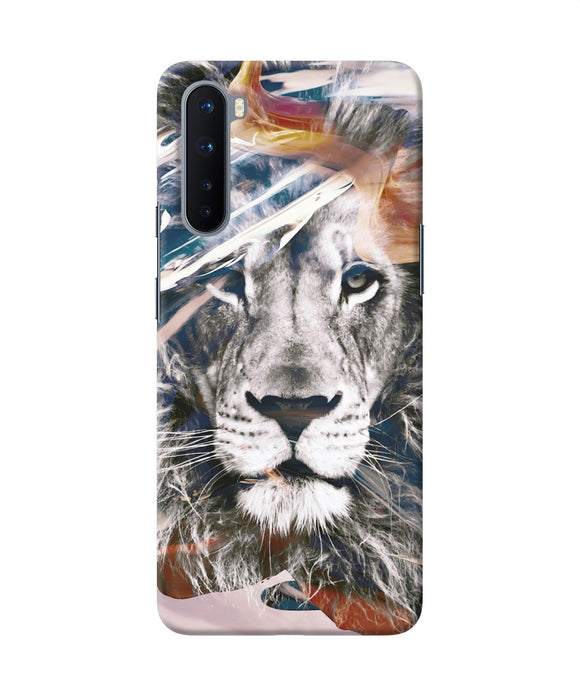 Lion Poster Oneplus Nord Back Cover