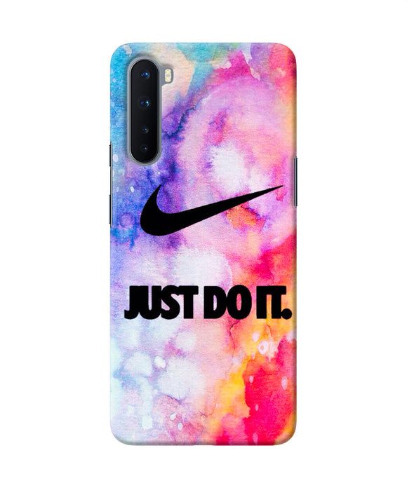 Just Do It Colors Oneplus Nord Back Cover