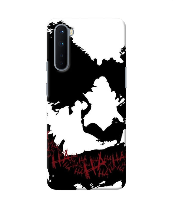 Black And White Joker Rugh Sketch Oneplus Nord Back Cover