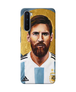 Messi Face Oneplus Nord Back Cover