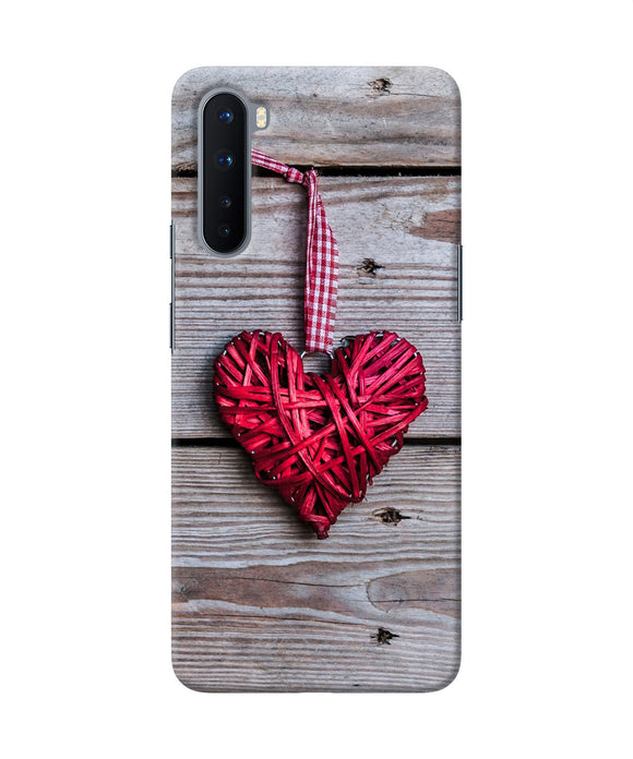 Lace Heart Oneplus Nord Back Cover