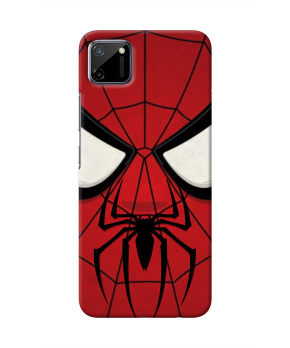 Spiderman Face Realme C11 Real 4D Back Cover