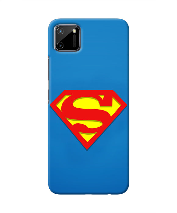 Superman Blue Realme C11 Real 4D Back Cover