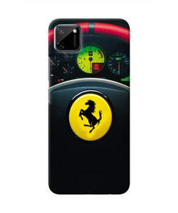 Ferrari Steeriing Wheel Realme C11 Real 4D Back Cover