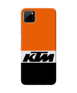 KTM Colorblock Realme C11 Real 4D Back Cover