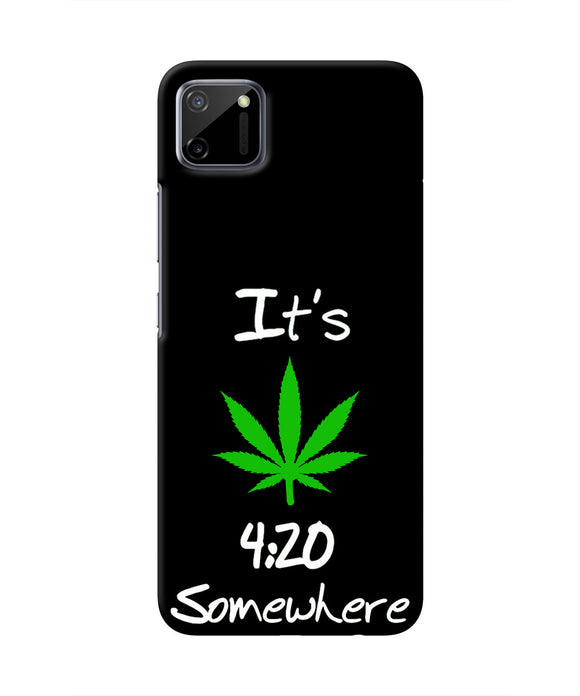 Weed Quote Realme C11 Real 4D Back Cover