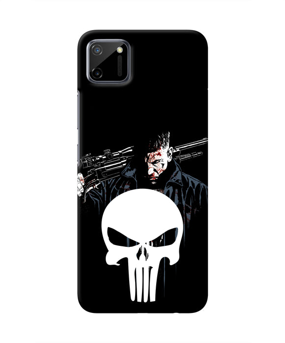 Punisher Character Realme C11 Real 4D Back Cover