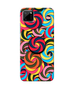 Spiral Pattern Realme C11 Pop Case