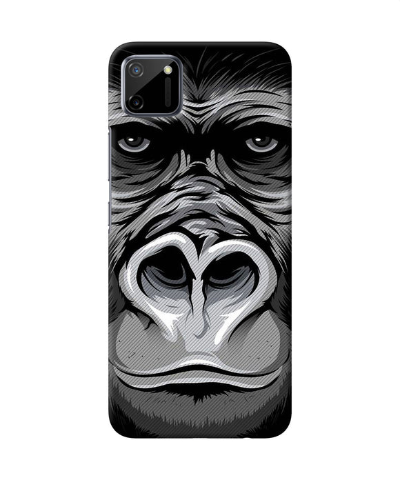 Black Chimpanzee Realme C11 Back Cover