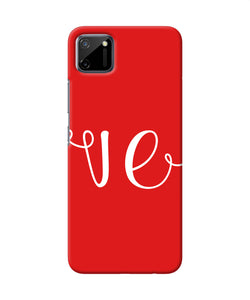 Love Two Realme C11 Back Cover