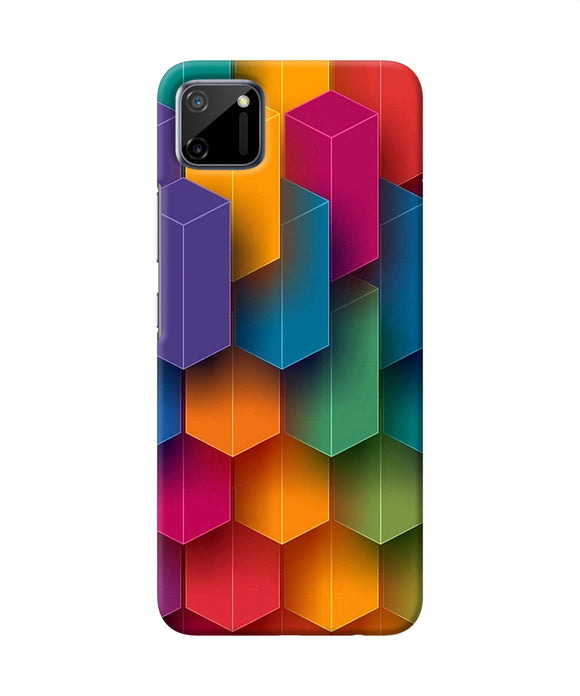 Abstract Rectangle Print Realme C11 Back Cover