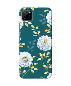 Flower Canvas Realme C11 Back Cover