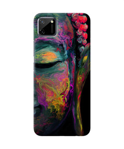 Buddha Face Painting Realme C11 Back Cover