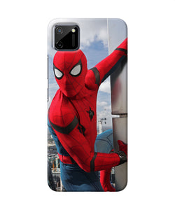 Spiderman On The Wall Realme C11 Back Cover