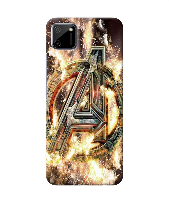 Avengers Burning Logo Realme C11 Back Cover