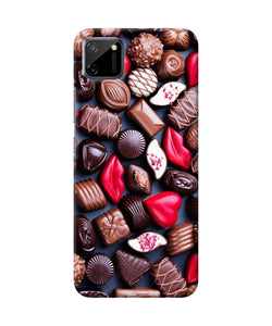 Valentine Special Chocolates Realme C11 Back Cover