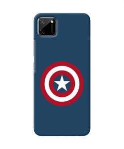 Captain America Logo Realme C11 Back Cover