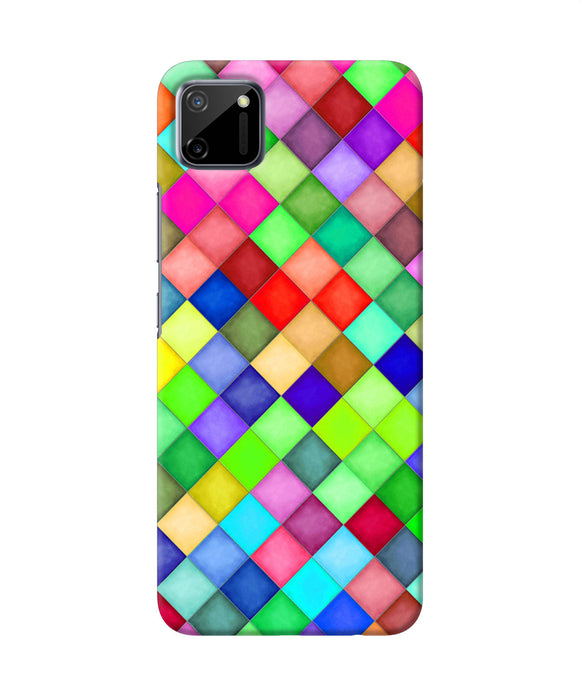 Abstract Colorful Squares Realme C11 Back Cover