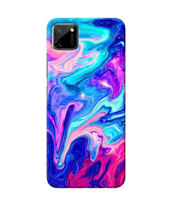 Abstract Colorful Water Realme C11 Back Cover