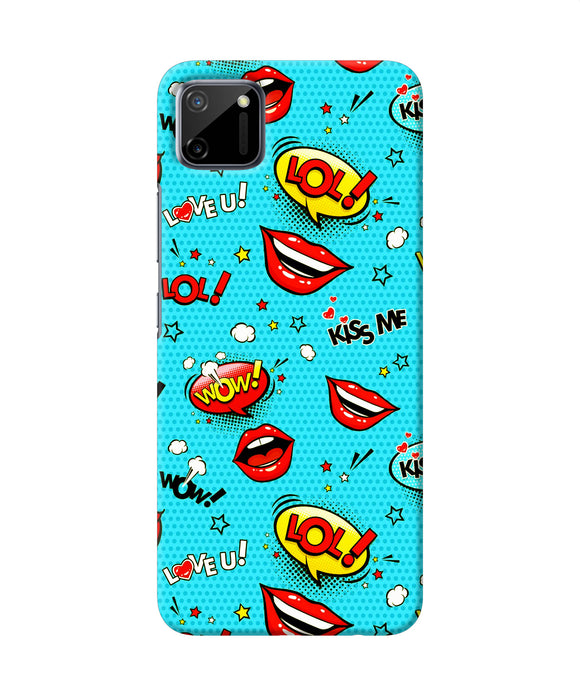 Lol Lips Print Realme C11 Back Cover