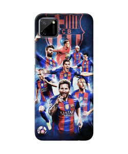 Messi Fcb Team Realme C11 Back Cover