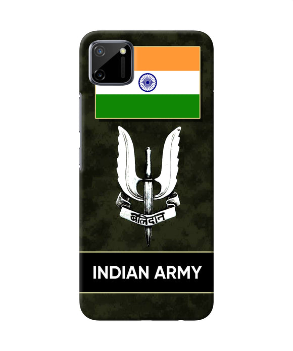 Indian Flag Balidan Logo Realme C11 Back Cover