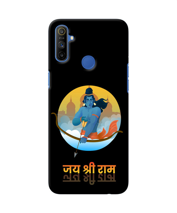 Black Jay Shree Ram Realme Narzo 10a / 20a Back Cover