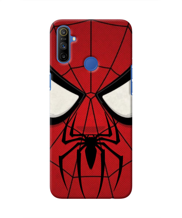 Spiderman Face Realme Narzo 10A/20A Real 4D Back Cover