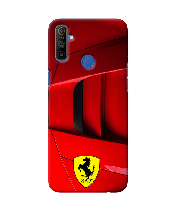 Ferrari Car Realme Narzo 10A/20A Real 4D Back Cover