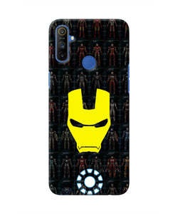 Iron Man Suit Realme Narzo 10A/20A Real 4D Back Cover