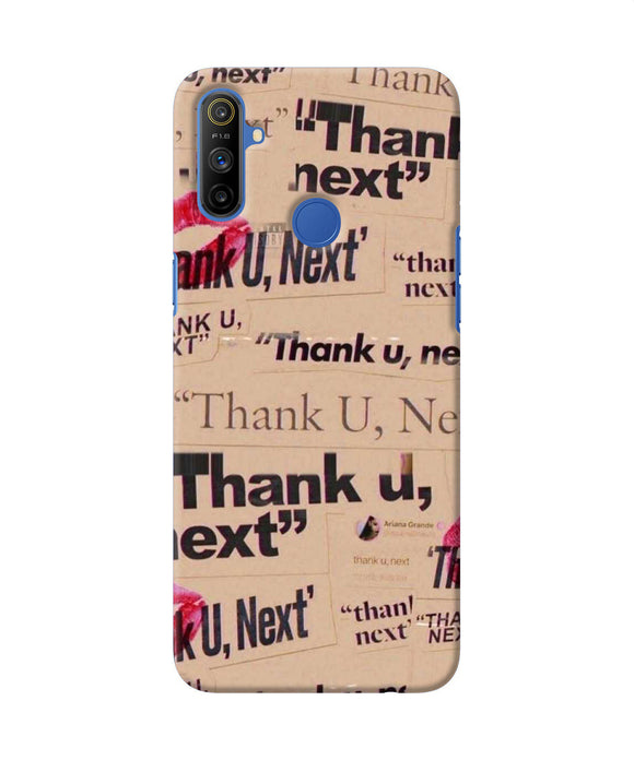 Thank You Next Realme Narzo 10a / 20a Back Cover