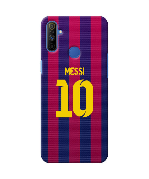 Messi 10 Tshirt Realme Narzo 10a / 20a Back Cover