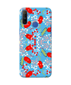 Small Red Animation Pattern Realme Narzo 10a / 20a Back Cover