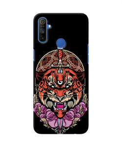 Abstract Tiger Realme Narzo 10a / 20a Back Cover