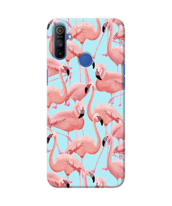 Abstract Sheer Bird Print Realme Narzo 10a / 20a Back Cover