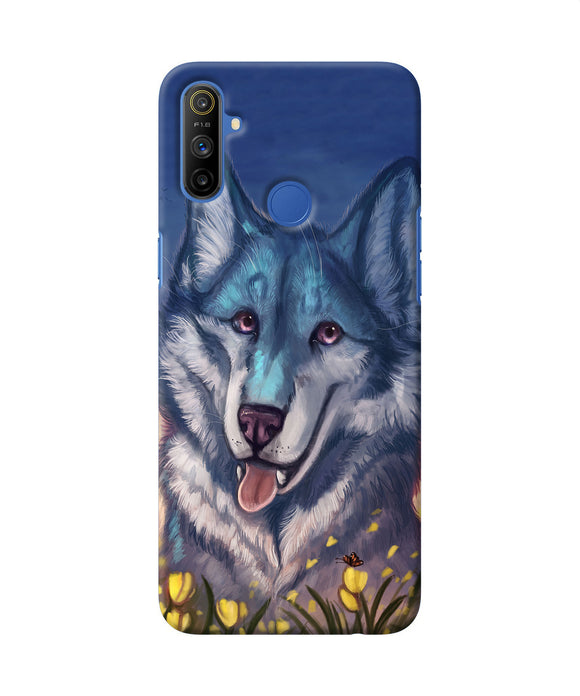 Cute Wolf Realme Narzo 10a / 20a Back Cover