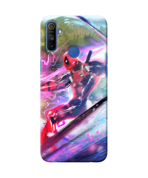 Deadpool Super Hero Realme Narzo 10a / 20a Back Cover