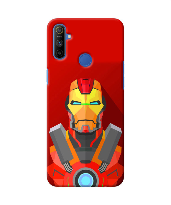 Ironman Print Realme Narzo 10a / 20a Back Cover