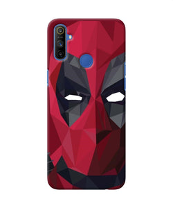 Abstract Deadpool Mask Realme Narzo 10a / 20a Back Cover