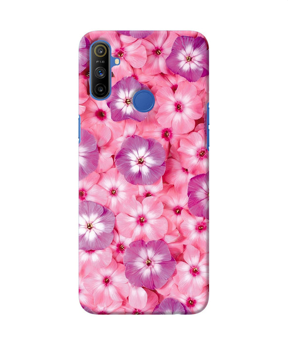 Natural Pink Flower Realme Narzo 10a / 20a Back Cover