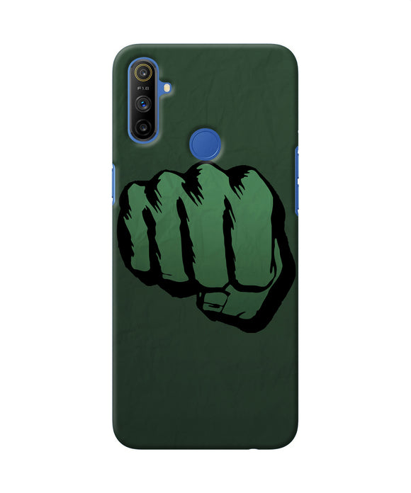 Hulk Smash Logo Realme Narzo 10a / 20a Back Cover