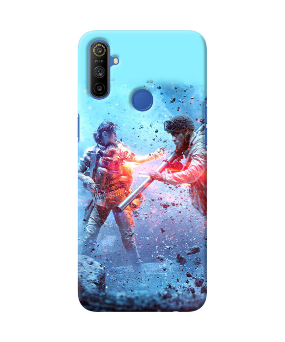 Pubg Water Fight Realme Narzo 10a / 20a Back Cover