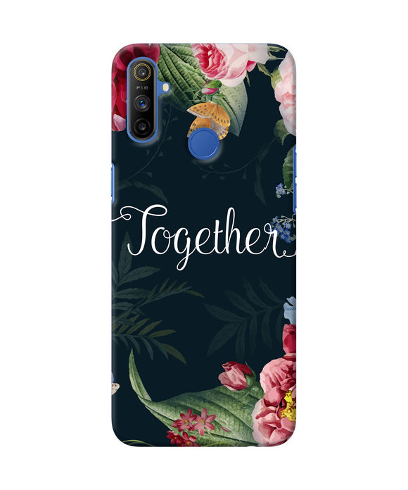 Together Flower Realme Narzo 10a / 20a Back Cover