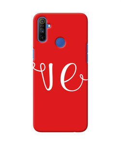 Love Two Realme Narzo 10a / 20a Back Cover